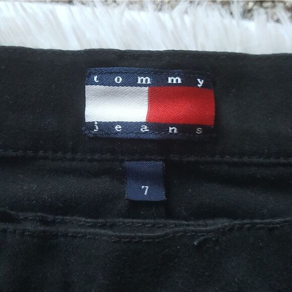 Tommy Hilfiger Vintage Pants Y2K Black Bootcut Women’s Size 7 - Picture 6 of 10
